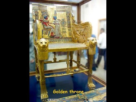 Tutankhamon trónszéke