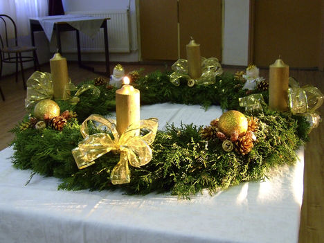 Adventi gyertyagyújtás 2009