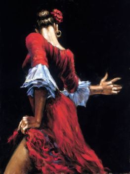 Fabian Perez Flamenco-dancer-iii