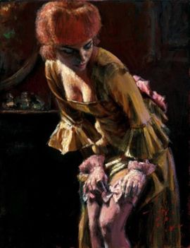 Fabian Perez Medias-rosa