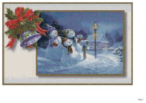 Karácsonyi képeslap 6
