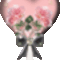 szivecskés váza