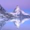 Mount Matterhorn, Lake Riffelsee, Switzerland