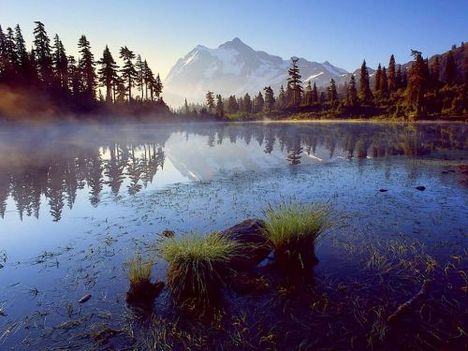 Picture Lake, Mount Shuksan, Washington