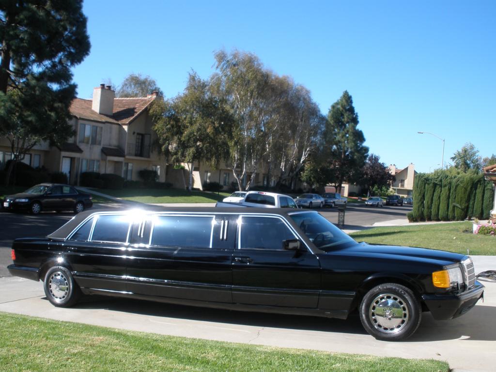 Mercedes w126 limousine #3