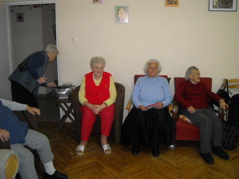 Mikulás a Nyugdíjas Klubban 2009. 1