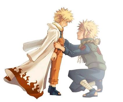 Naruto és Namikeze Minato