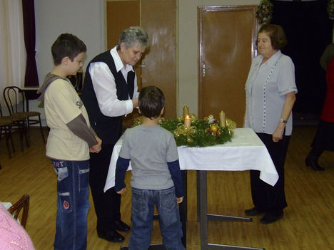 Adventi gyertyagyújtás 2009