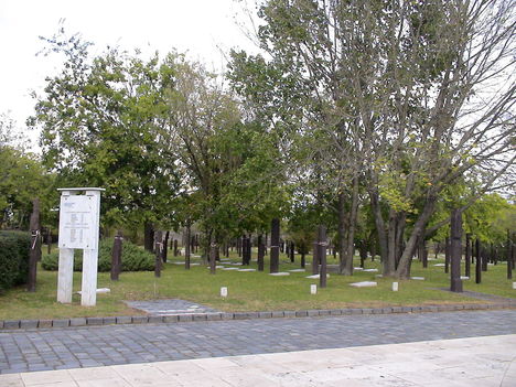 Az új köztemető 301-es parcellája, ide temették az 56-os szabadságharcos elítélteket