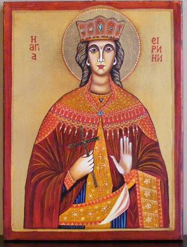 Árpádházi Szent Piroska ikon