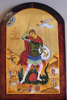 Szent György Nagy Vértanú ikon