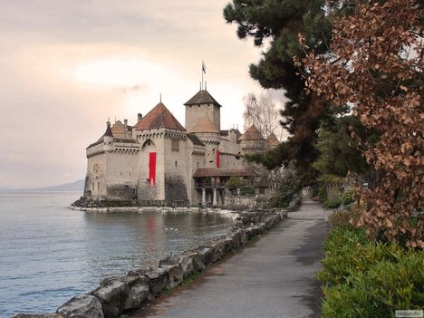 Chateau de Chillon, Montreux, Svájc
