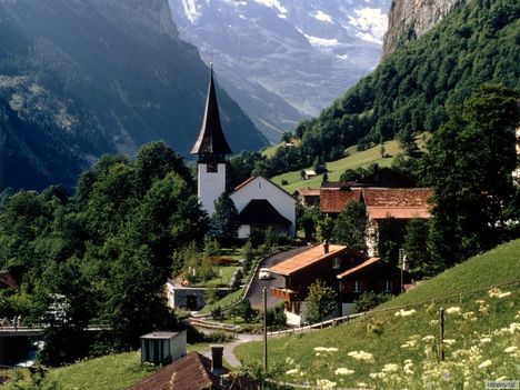 Lauterbrunnen-völgy, Svájc