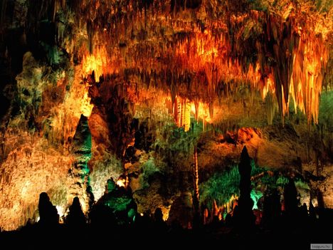 Nagyterem, Carlsbad Caverns, Új-Mexikó, USA