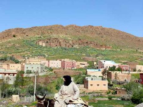 Négylábún a berberek földjén, Tafraoute-i régió