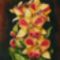 Orchidea13 Cattleya burana, selyem, 40x30 cm