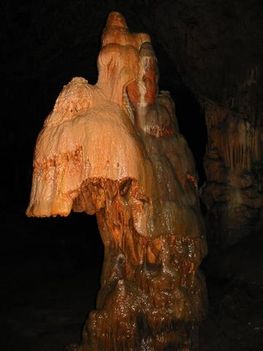 Aggteleki Baradla barlang - Túra utolsó szakasza Minerva sisakja