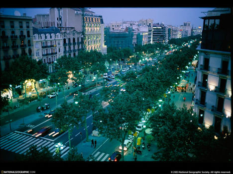 Grand Boulevard, Barcelona, Spain, 1998