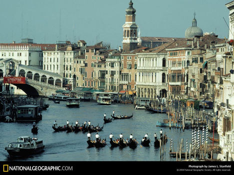 Grand Canal, Venice, Italy, 1982