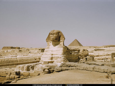 Great Sphinx, Giza, Egypt, 1951
