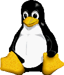 Tux a pislogó pingvin Linus Benedict Torvalds honlapjáról