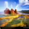 Geyser In Nevada's Black Rock Desert