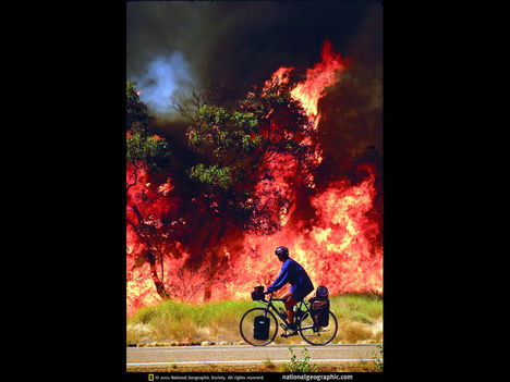 Halls Creek Wildfire, Australia, 1998