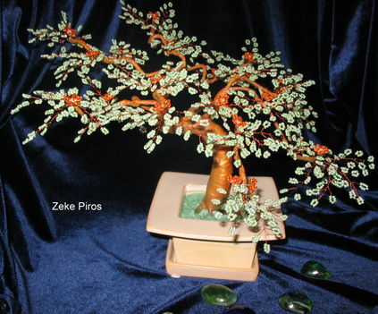 Virágzó bonsai 2 másik szögből