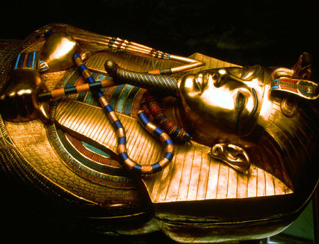 Tutankhamon belső aranykoporsója