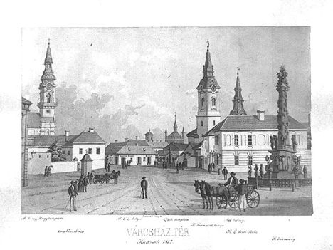 városház tér 1872