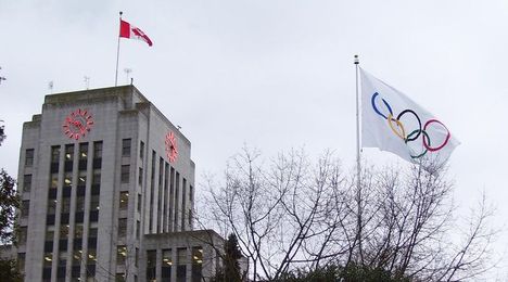 Vancouver 2010 - olimpiai zászló