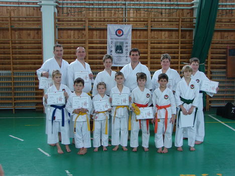 Ágfalvi karate csapat