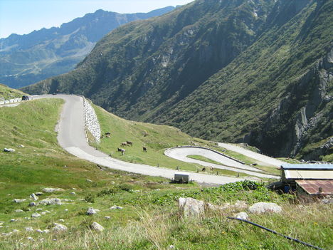 A híres Tremola út, Svájc