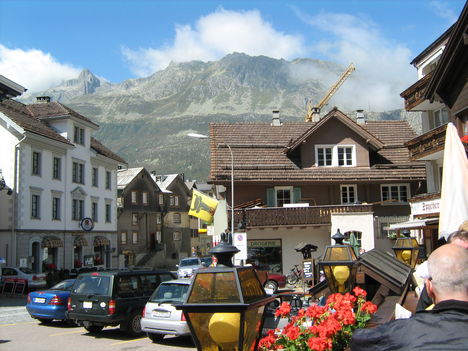 Andermatt kisvárosa, Svájc