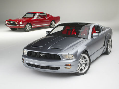 Ford-Mustang-GT-Convertible-Concept-65-Fastback. Múlt és Jelen