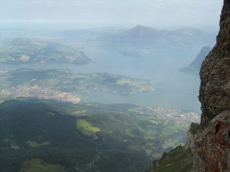 Panorama a Pilatusról, Svájc