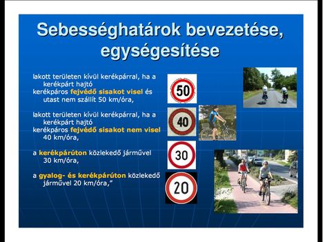 Új KRESZ magyarázat képekben 24 - A soproni rendőrkapitányság egyszerű, képes magyarázata a KRESZ módosításairól
