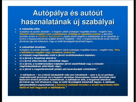 Új KRESZ magyarázat képekben 31 - A soproni rendőrkapitányság egyszerű, képes magyarázata a KRESZ módosításairól