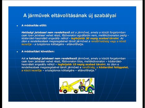 Új KRESZ magyarázat képekben 42 - A soproni rendőrkapitányság egyszerű, képes magyarázata a KRESZ módosításairól