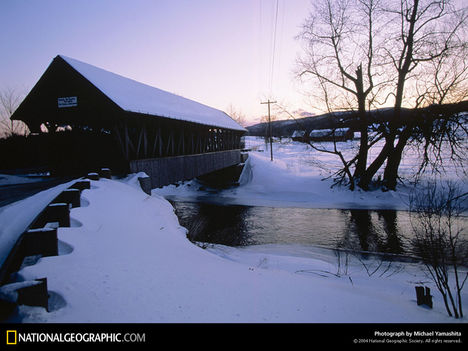 Covered Bridge, Northeast Kingdom, Vermont, 1997