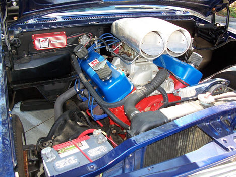 1960 Chevrolet Biscayne engine