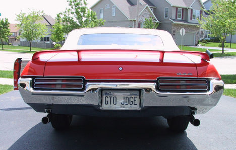 1969 Pontiac GTO Convertible Judge