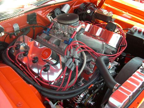 1971 Plymouth Hemi'Cuda Engine