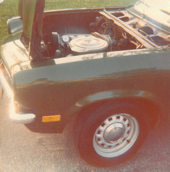 1972 Chevrolet Vega Kammback engine