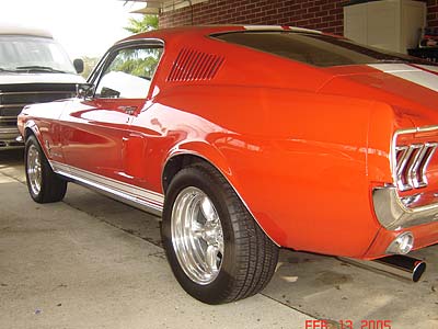 '67 Fastback side