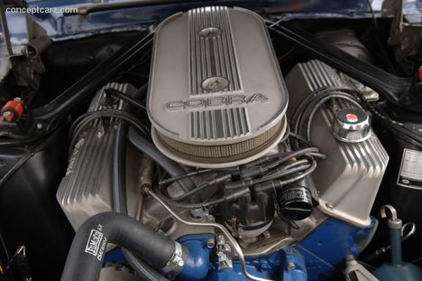 '67 Ford Mustang Shelby GT500 Engine