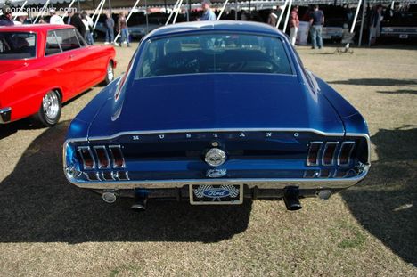 '68 Ford Mustang FastBack  blue