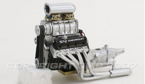 Blown Chevrolet 572 cu.i. (9400 ccm) Engine