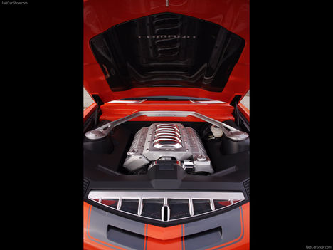 Chevrolet Camaro SS Convertible engine
