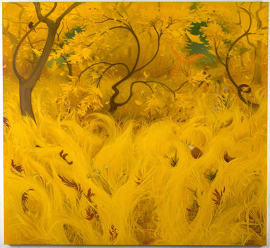 Inka Essenhigh - Yellow Fall (2007)